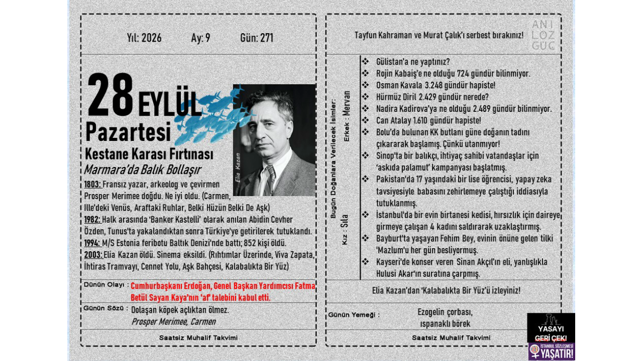 Kestane Karası Fırtınası