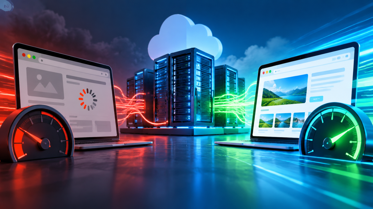 Hosting Web Sitesi Hızını Nasıl Etkiler? TTFB, Core Web Vitals ve Sunucu Performansı