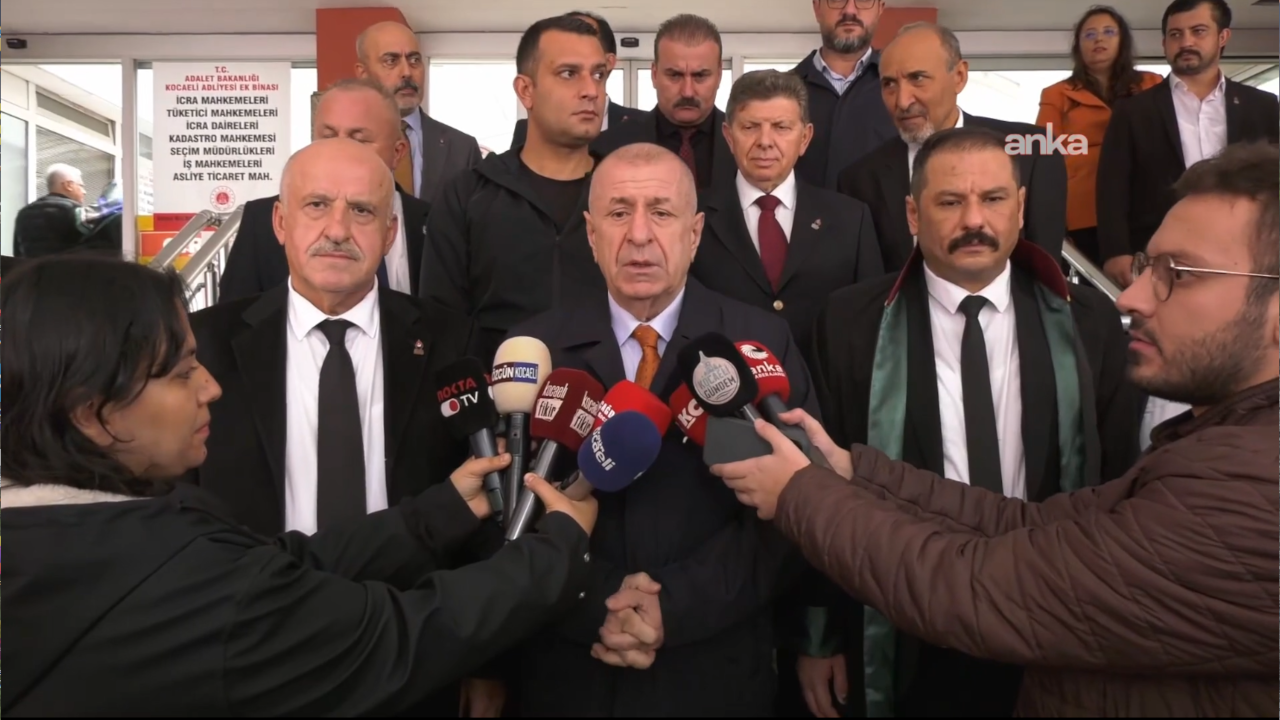 Ümit Özdağ'a 'tehdit' davası: Benim göstereceğim şey fiziksel şiddet değildi