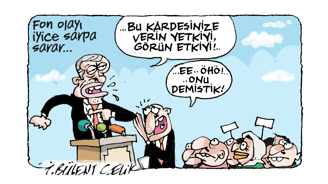 İ. Bülent Çelik'in 1 Ekim 2026 tarihli karikatürü