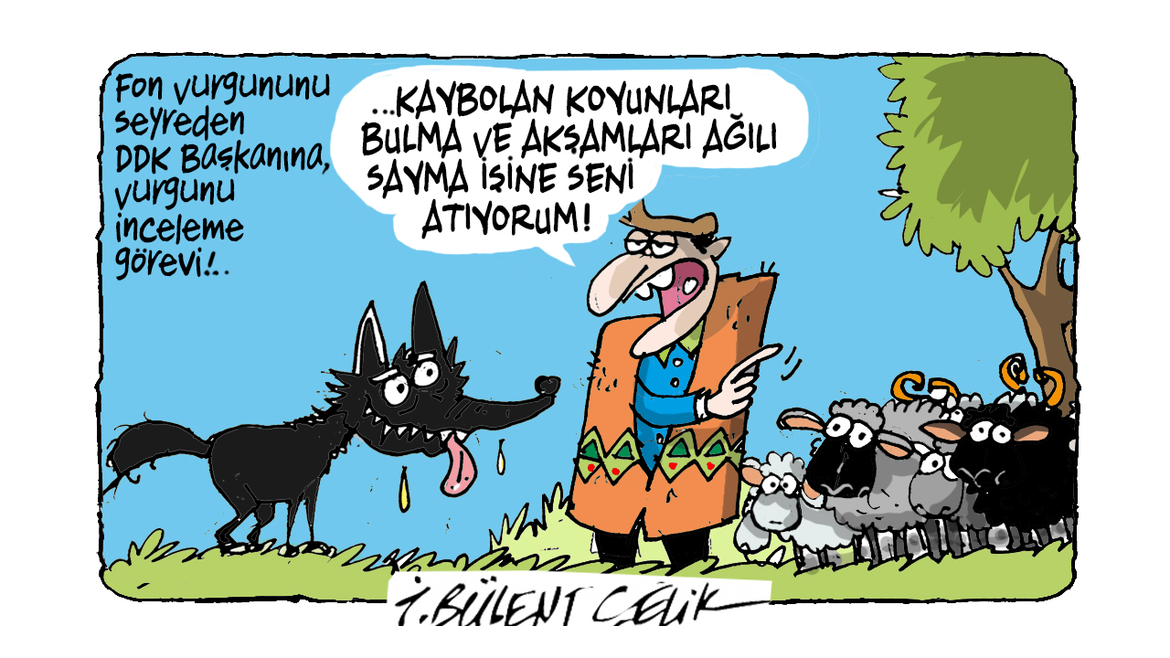 İ. Bülent Çelik'in 2 Ekim 2026 tarihli karikatürü