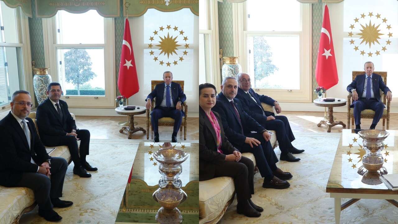 CHP'den AK Parti'ye geçen iki başkan Cumhurbaşkanı Erdoğan'la görüştü