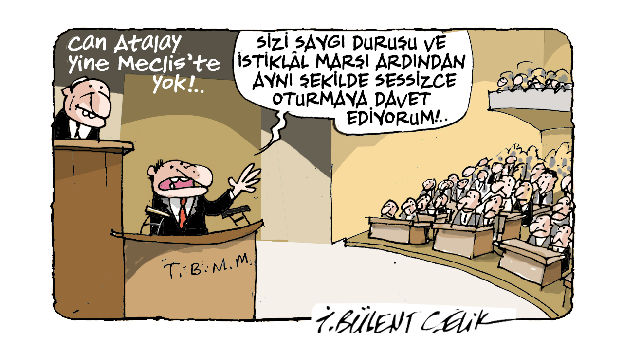 İ. Bülent Çelik'in 3 Ekim 2026 tarihli karikatürü