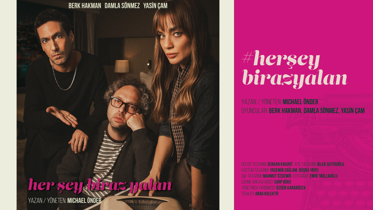 İlişkilerin sınırlarında gezinen kara komedi: “Her Şey Biraz Yalan” prömiyer yapıyor