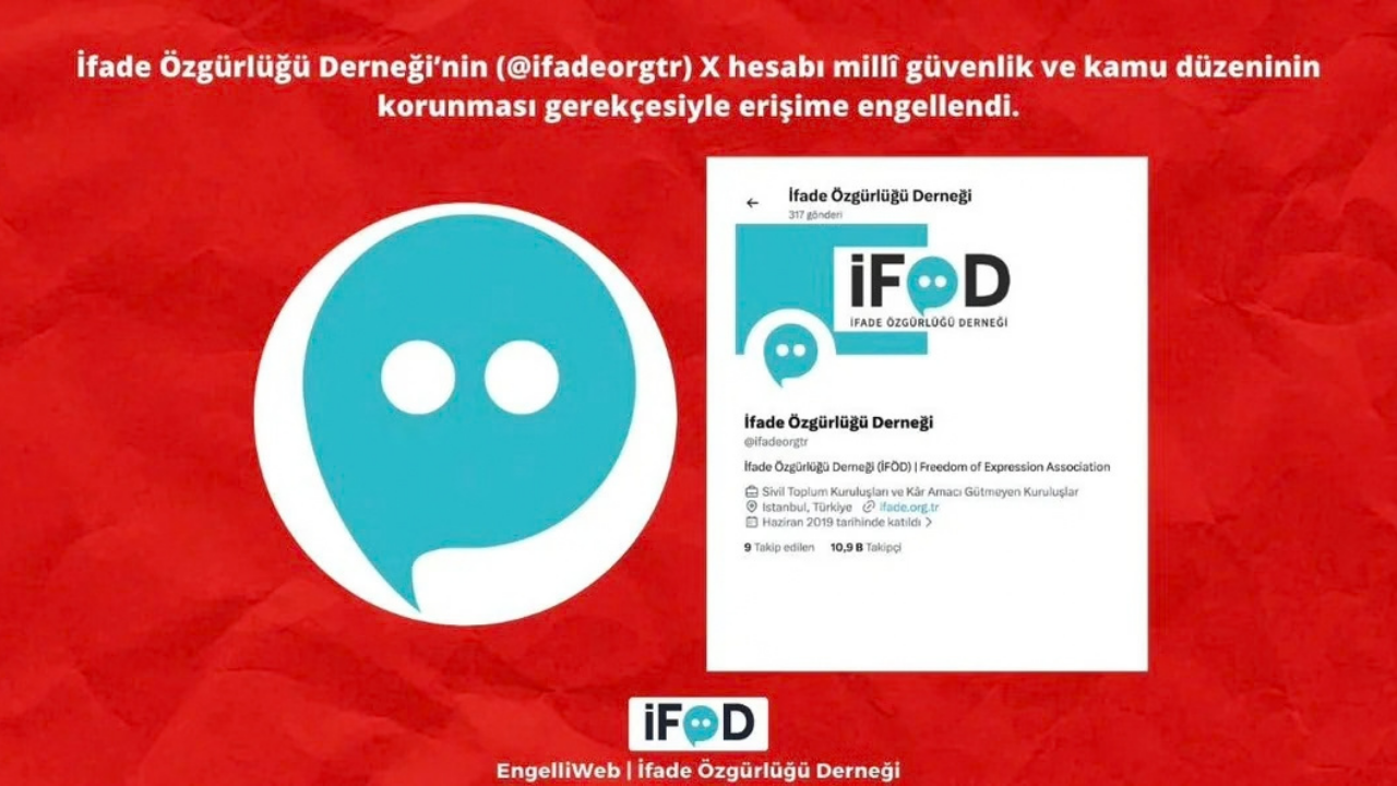 İFÖD'ün X hesabı da Türkiye'den görünmez kılındı: 'Sansürü belgeleyenler susturuluyor'