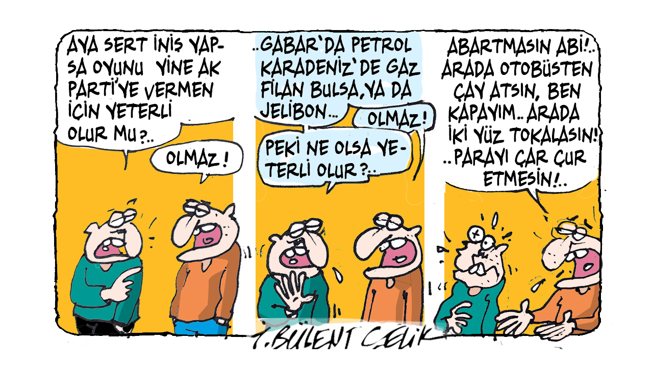 İ. Bülent Çelik'in 6 Ekim 2026 tarihli karikatürü