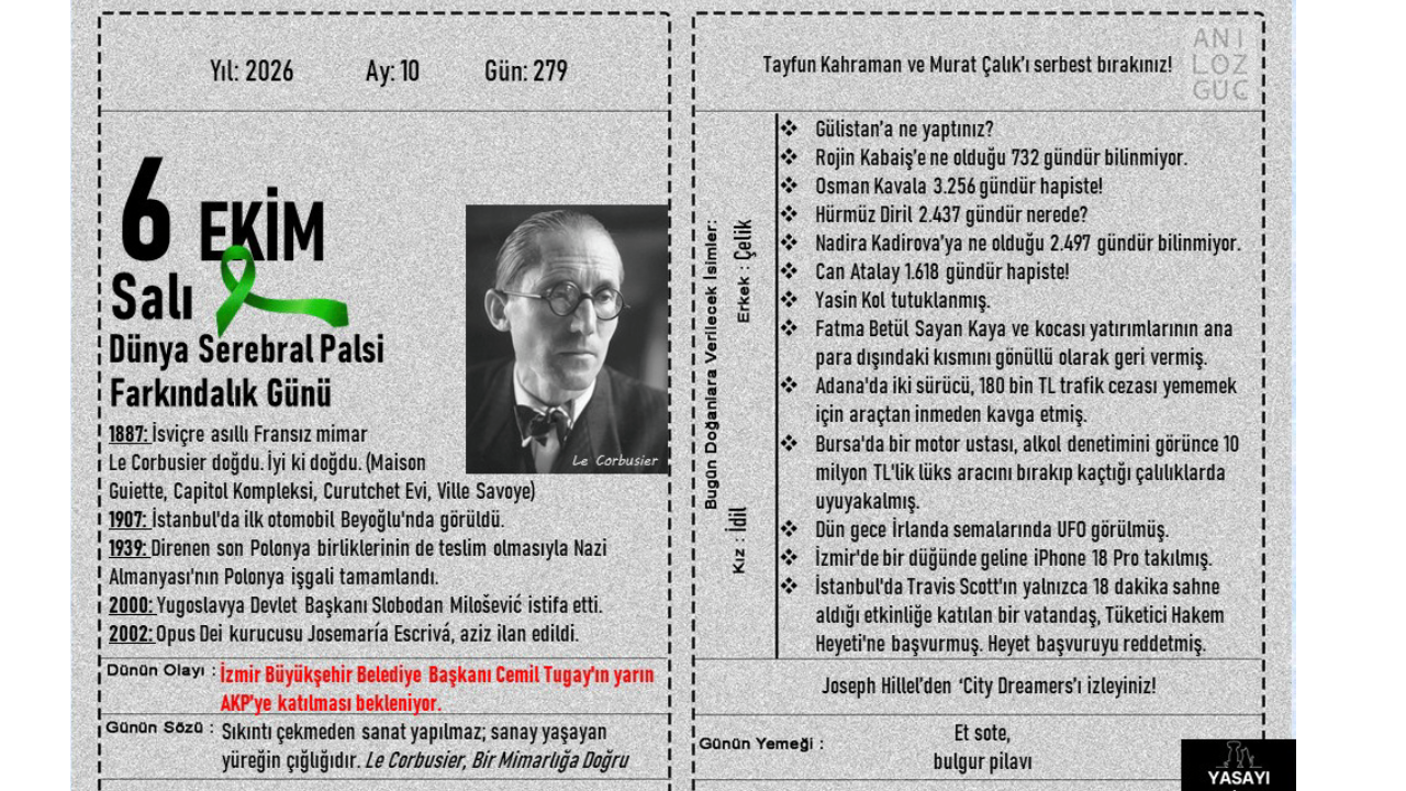 Dünya Serebral Palsi Farkındalık Günü