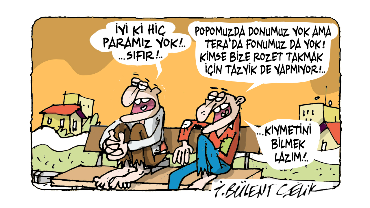 İ. Bülent Çelik'in 8 Ekim 2026 tarihli karikatürü