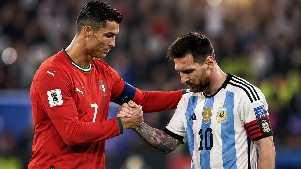 Cristiano Ronaldo'dan Lionel Messi'ye veda mesajı: 'Sana sarılıyorum'
