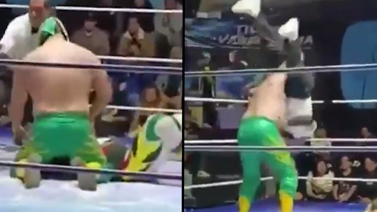 Ringdeki ölüm anı kamerada! Hakem o hareketten sonra bir daha ayağa kalkamadı!