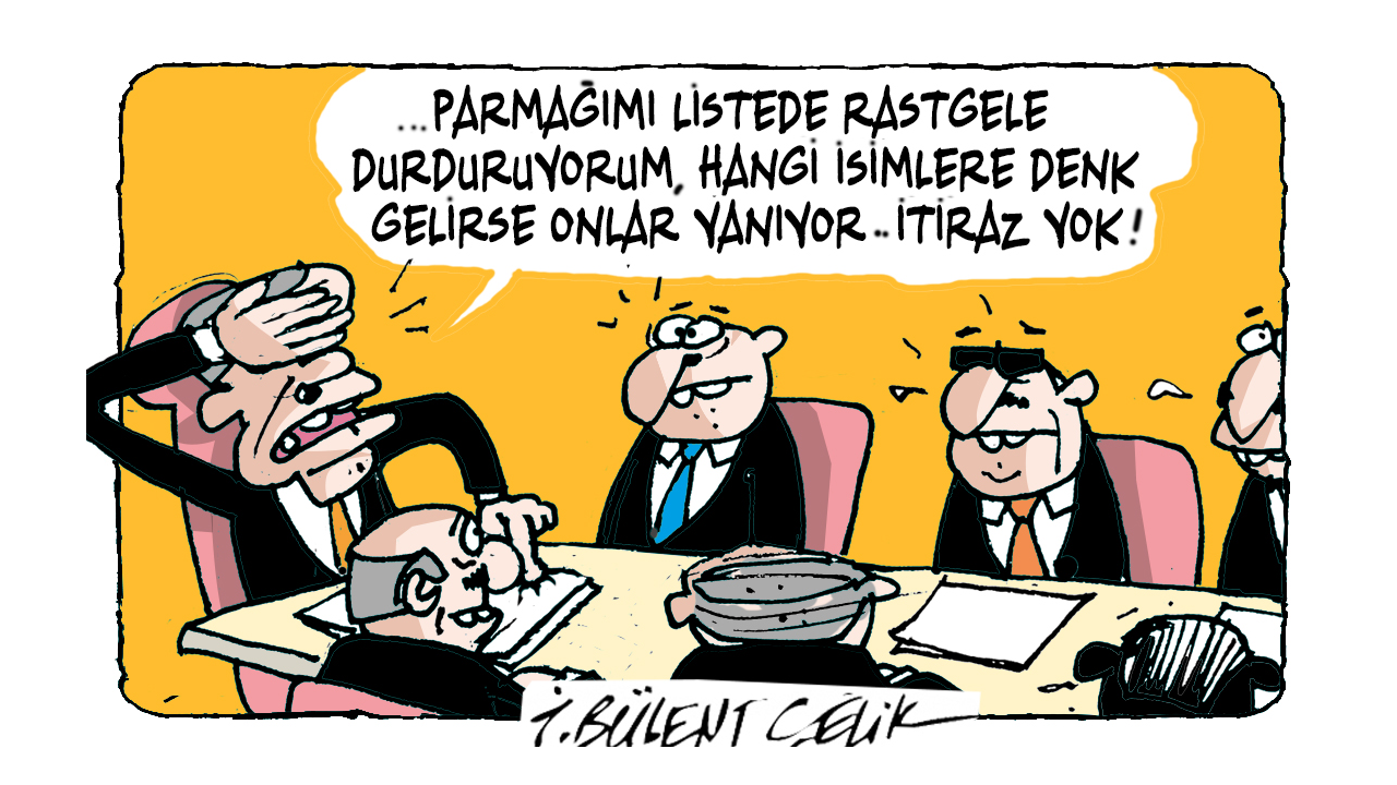 İ. Bülent Çelik'in 10 Ekim 2026 tarihli karikatürü