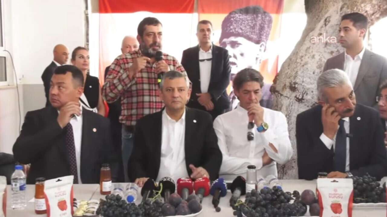 YENİ Parti lideri Özgür Özel Bursa’da: Türkiye’nin asıl beka sorunu gıdadır