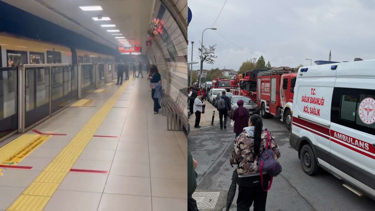 İstanbul'da metro istasyonunda patlama: Yolcular tahliye edildi