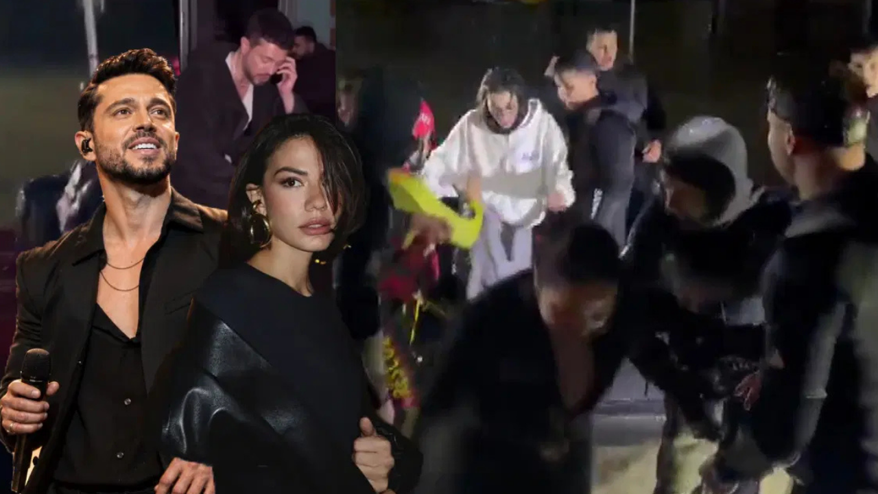 Murat Boz ve Demet Özdemir stüdyoda mahsur kaldı: Botlarla kurtarıldılar