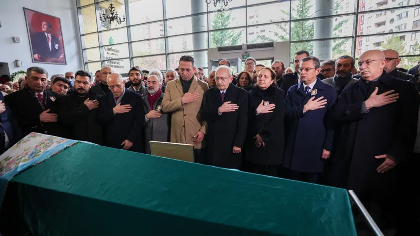 Özel ve Kılıçdaroğlu, vekil Dinçer'in annesinin cenaze törenine katıldı