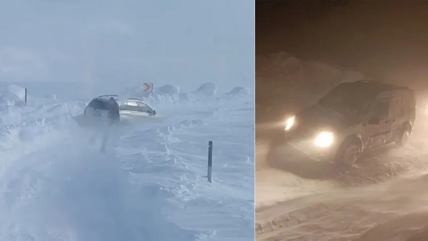 Muş’ta tipi ve fırtına! Mahsur kalan 70 kişi 5 saatte kurtarıldı