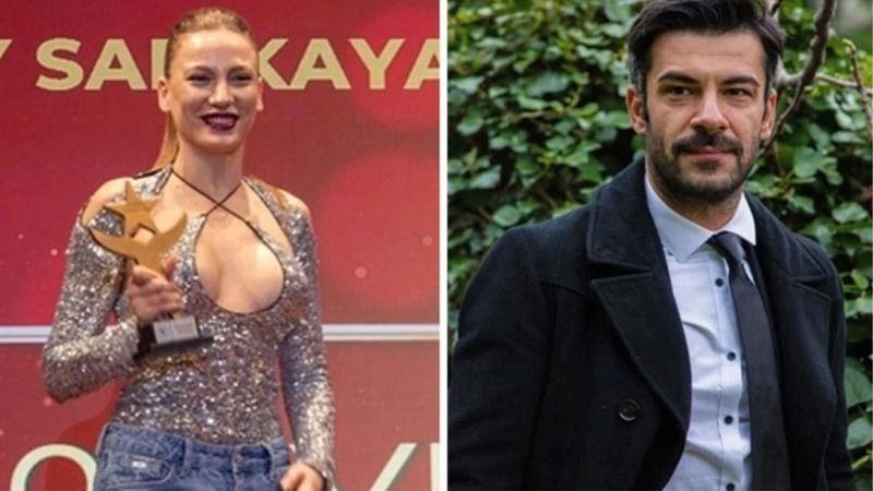 Oyuncu Rüzgar Aksoy, Serenay Sarıkaya'nın ödül almasına tepki gösterdi