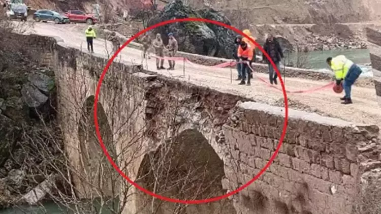 Diyarbakır'da viyadük yapımında dinamit kullanıldı: Tarihi köprü zarar gördü