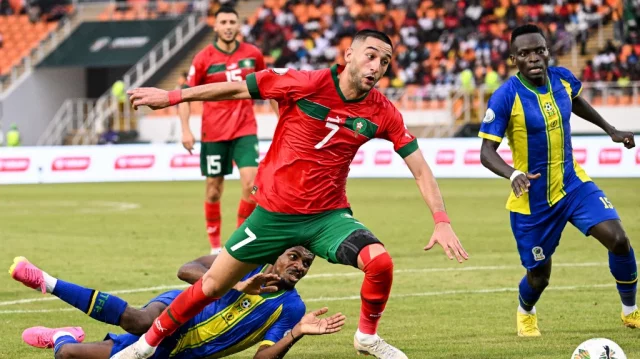 Ziyech'li Fas, Afrika Kupası'na farklı galibiyetle başladı