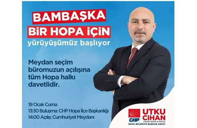 Hopa'da AKP'li Utku Cihan aday olursa CHP ve AKP arasında 'Utku Cihan'lar yarışacak
