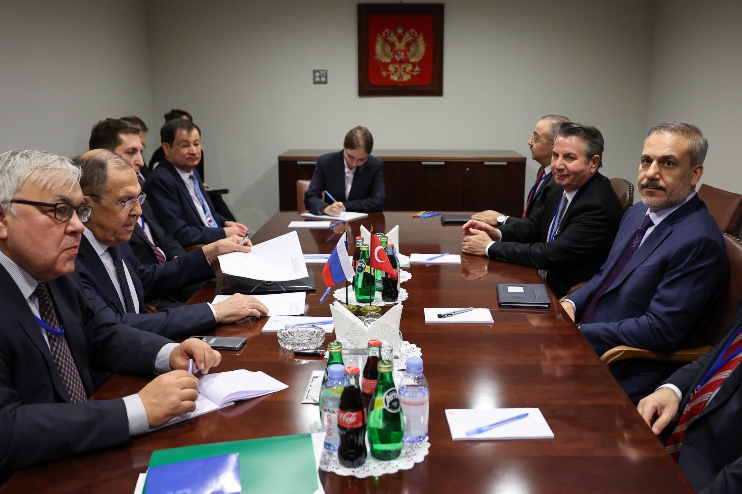 Dışişleri Bakanı Fidan, New York'ta Rus mevkidaşı Lavrov ile görüştü