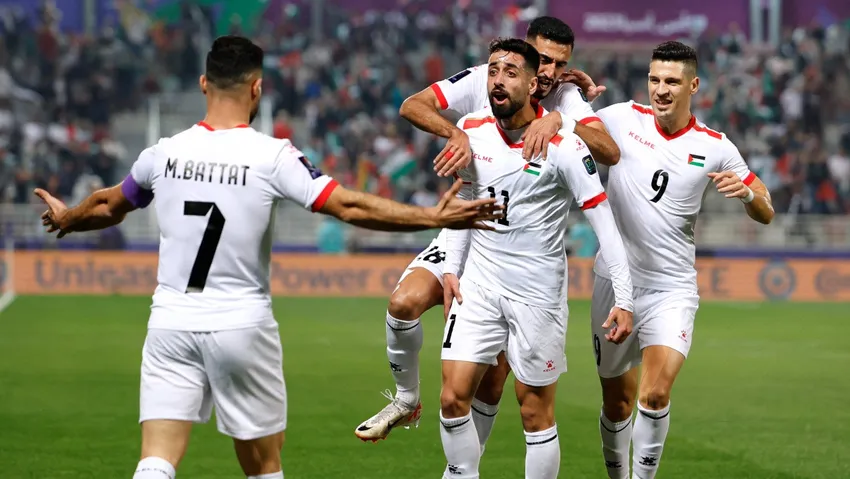 Filistin'den Asya Kupası'nda tarihi galibiyet: İlk kez son 16'ya kaldılar