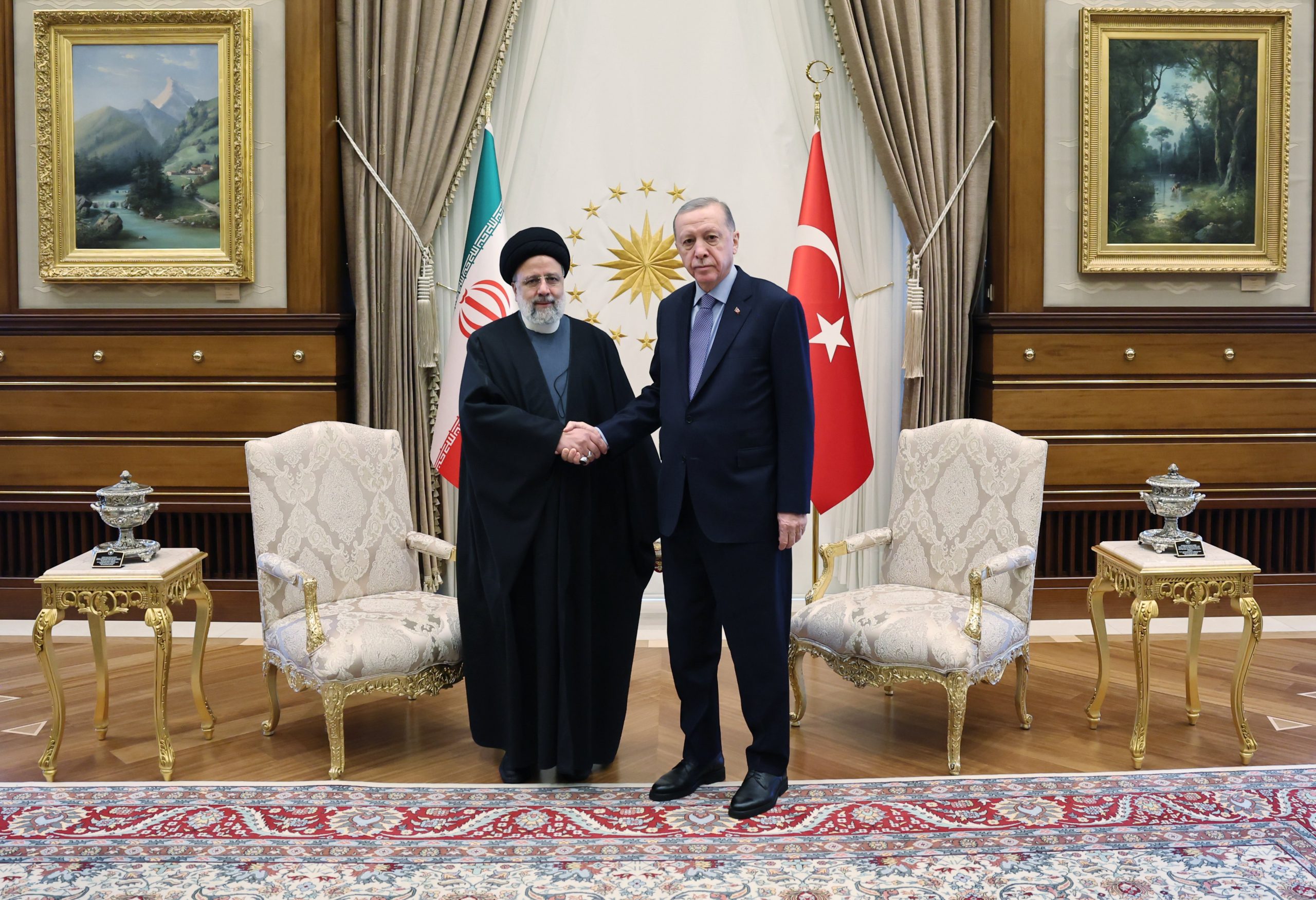 Erdoğan ve Reisi'den ortak açıklama: Filistin'in haklı davasında mutabık kaldık