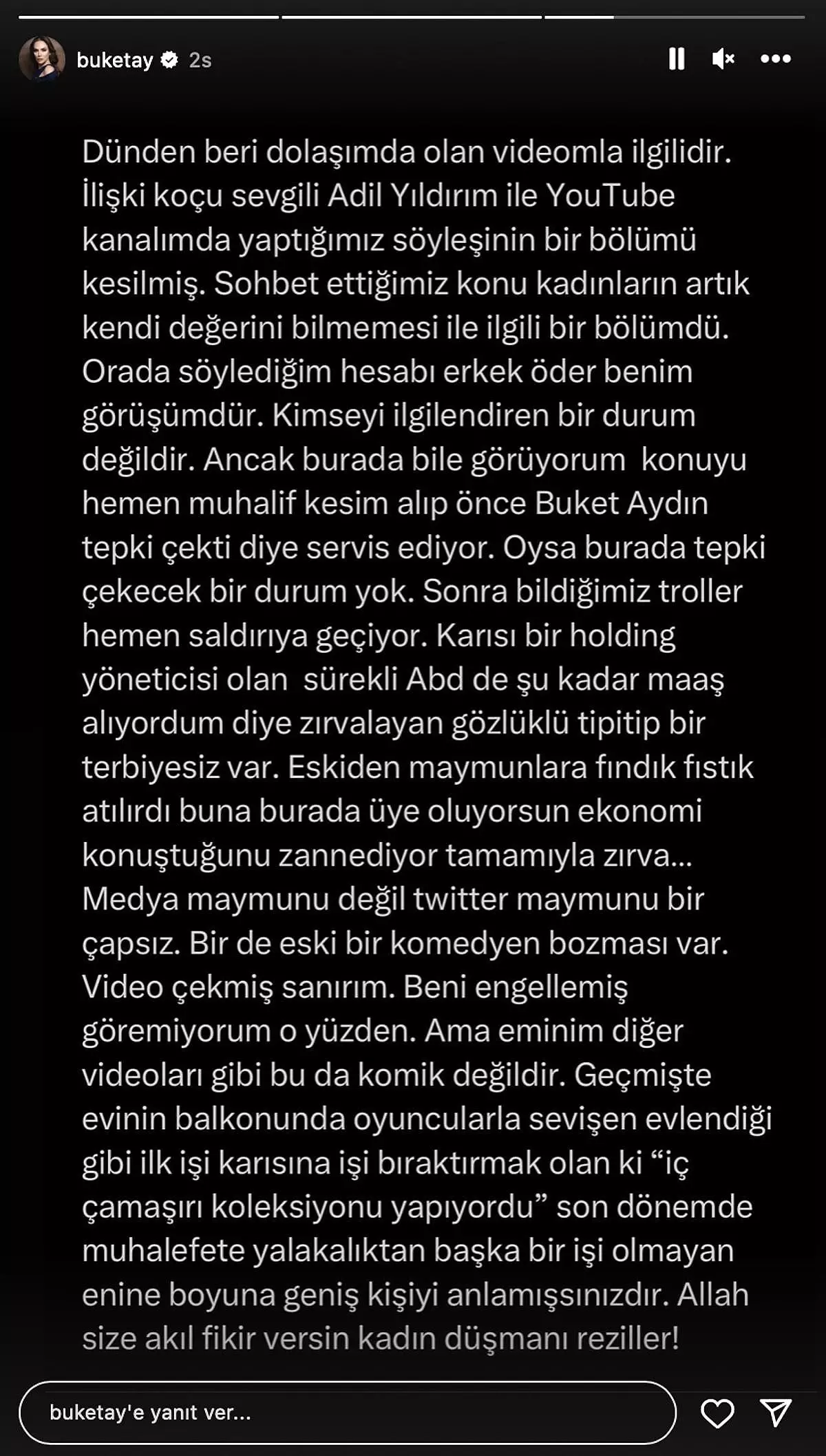 Buket Aydın, Şahan Gökbakar'dan hıncını alamadı: Erdoğan'ın önünde lahmacun gibi bükülüyordu