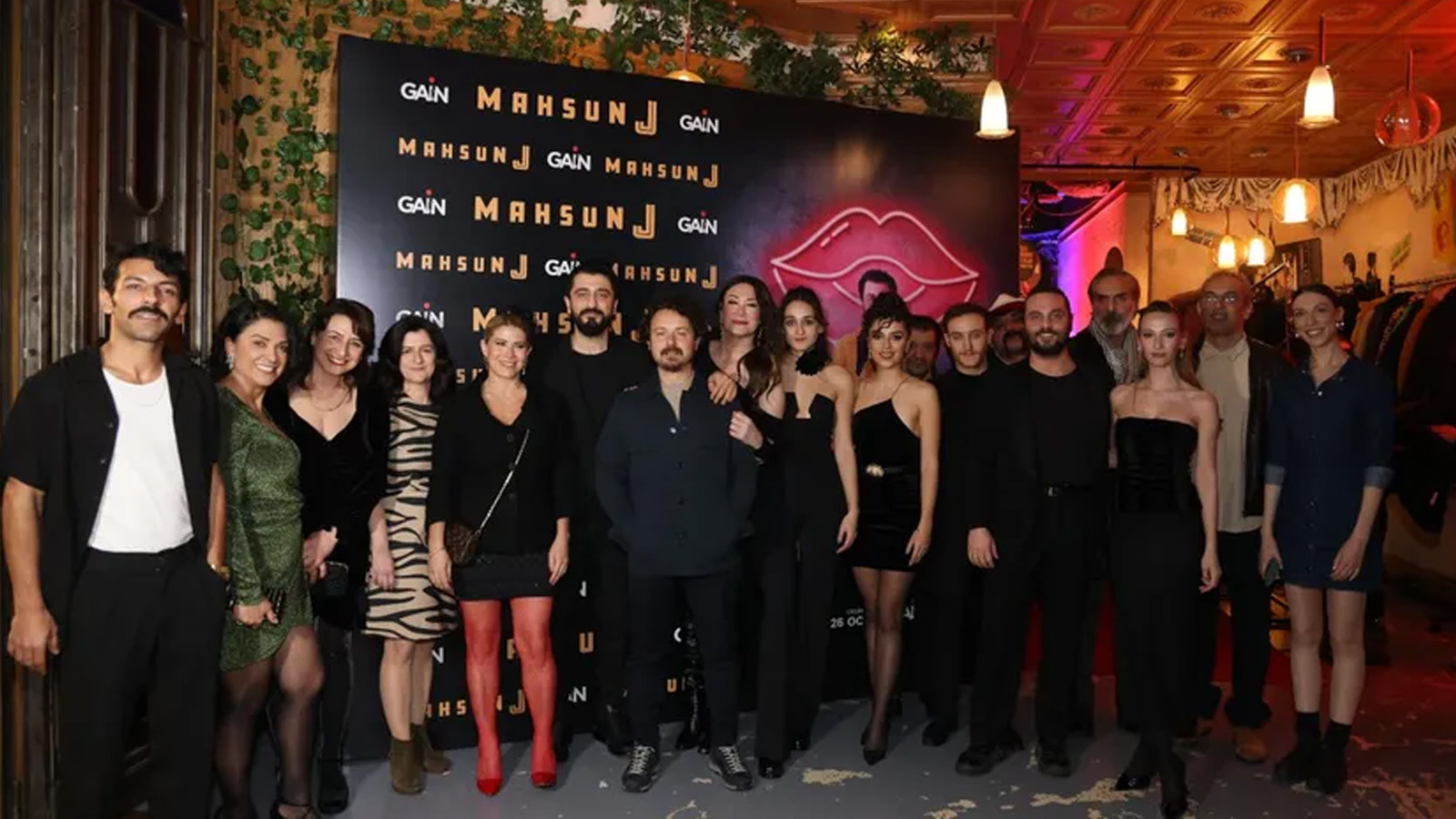GAİN’in yeni dizisi 'Mahsun J'nin galası yapıldı
