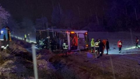 Kastamonu'da otobüs kazası: Ölü ve yaralılar var