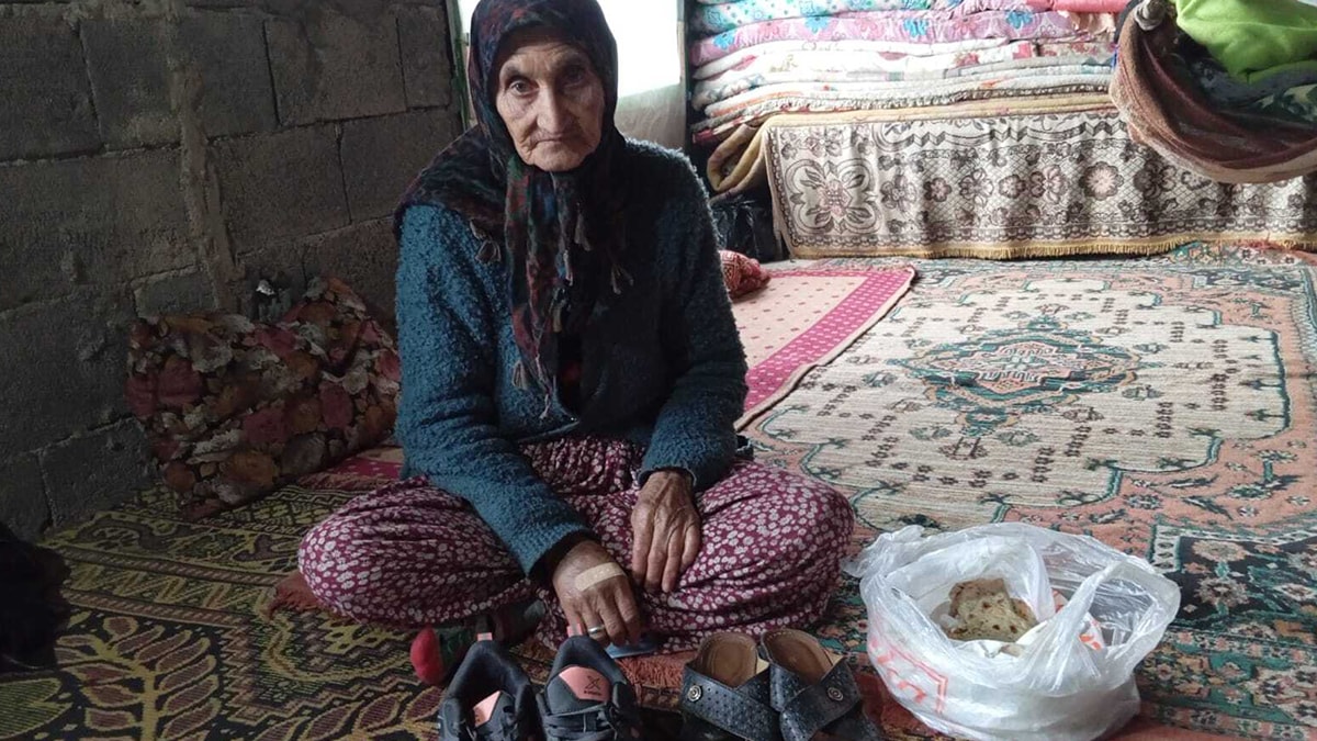 Osmaniye'de kapısız evde yaşayan 65 yaşındaki kadının sözleri yürek burktu