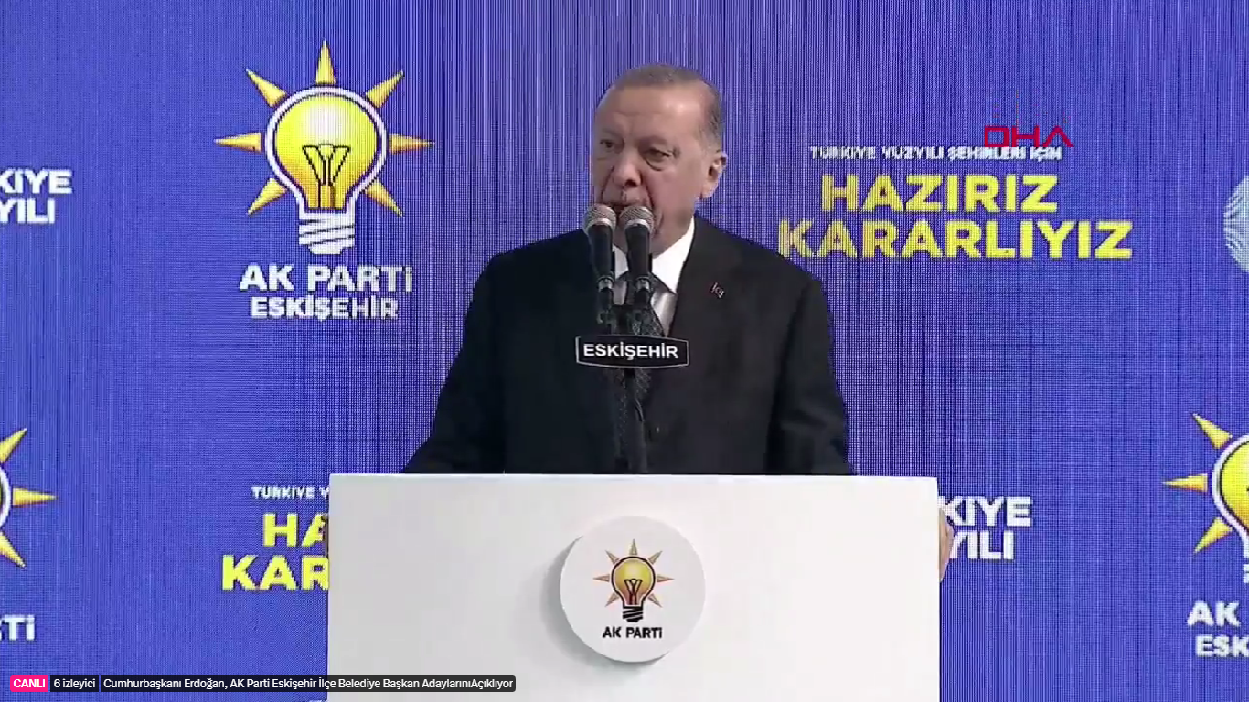 Cumhurbaşkanı Erdoğan: Eskişehir'de bütün yollar kimle inşa edildi? AK Parti...