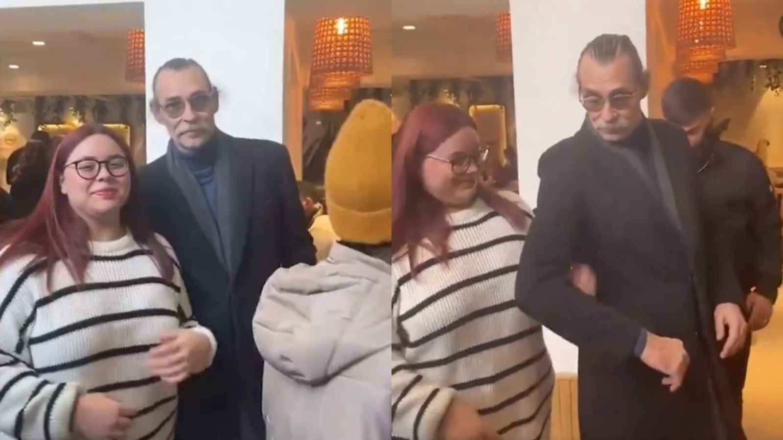 Erdal Beşikçioğlu'ndan genç seçmeniyle eğlenceli poz