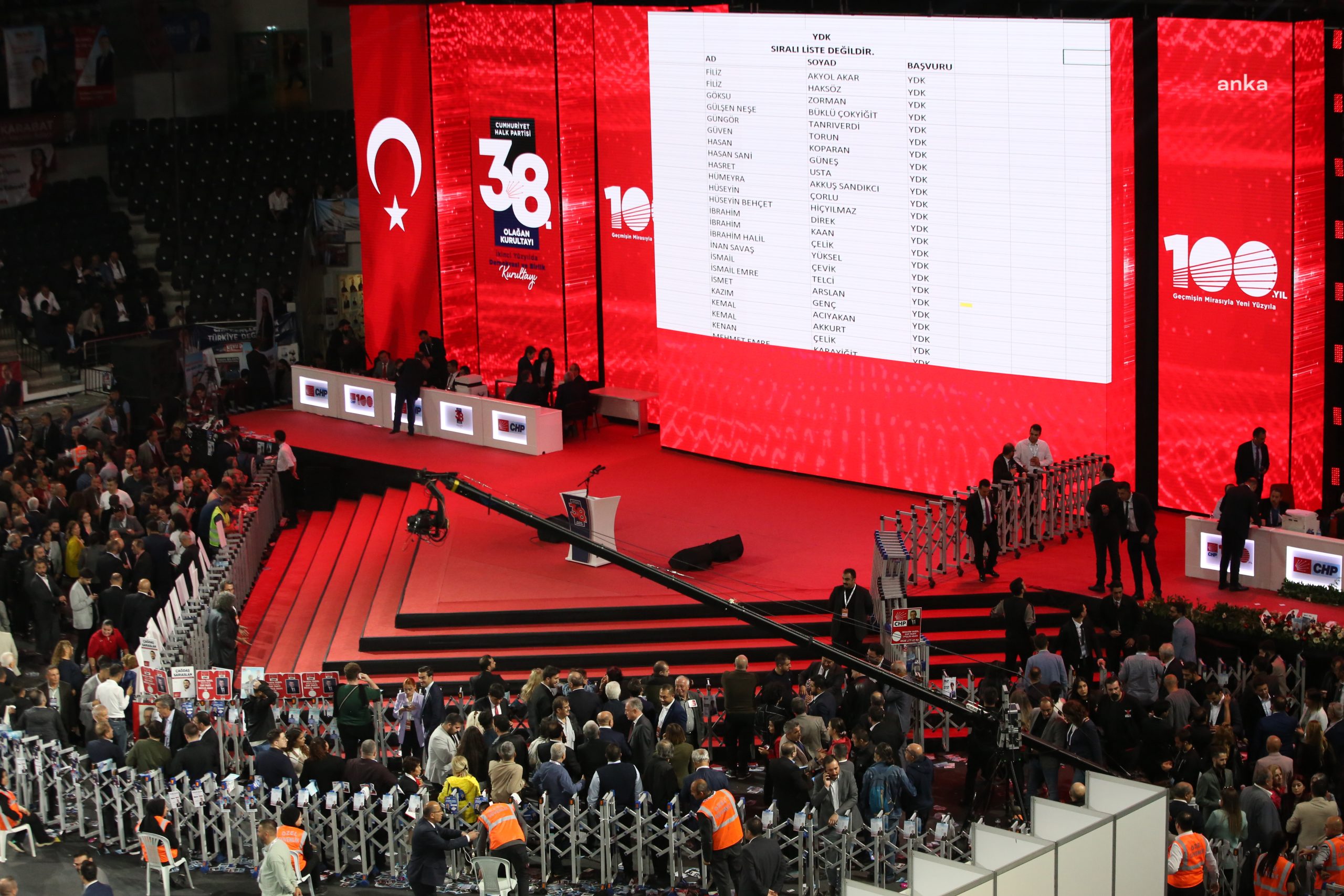 CHP Parti Meclisi’ne 387, Yüksek Disiplin Kurulu’na 103 başvuru