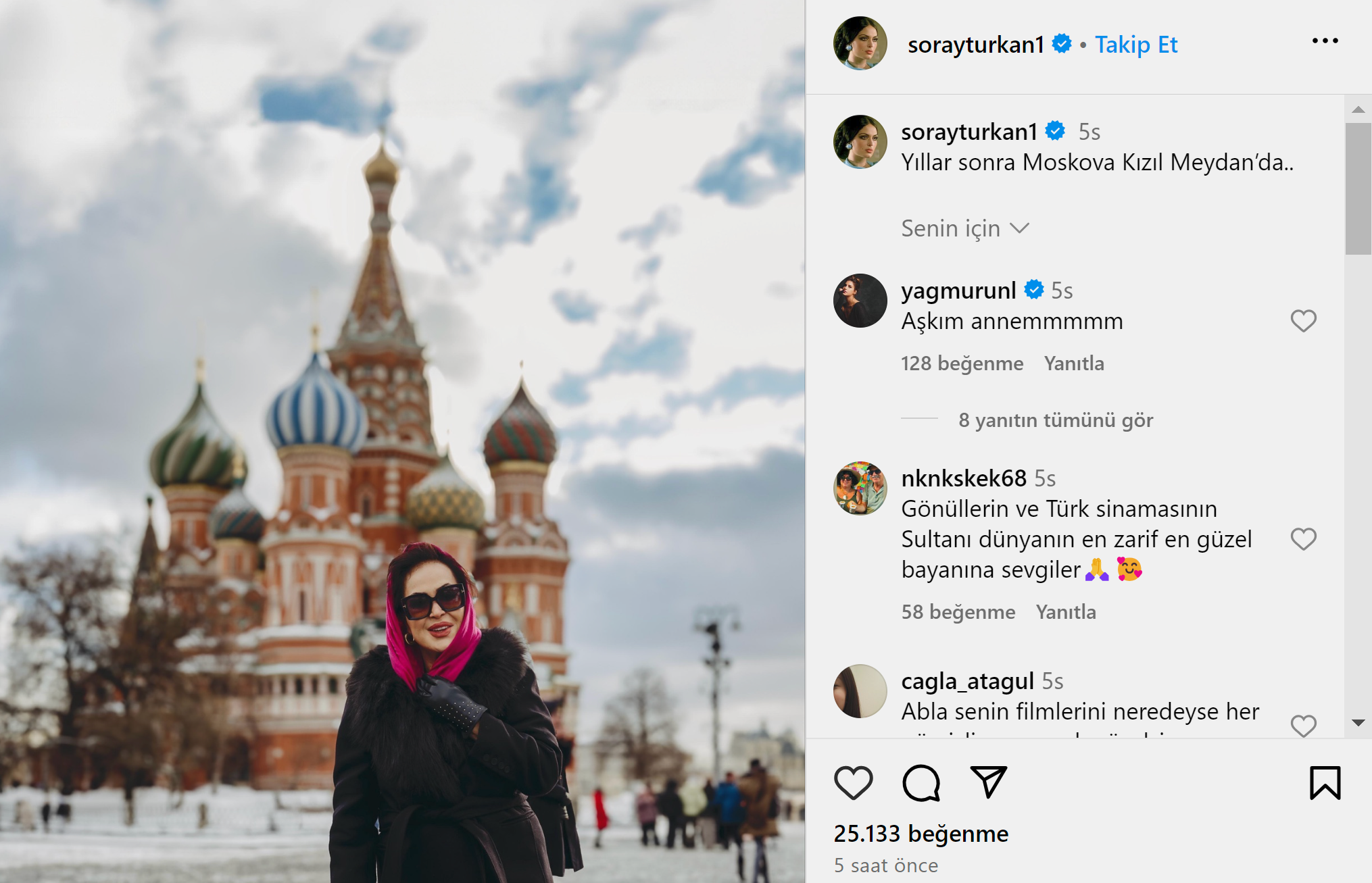 Türkan Şoray 46 yıl sonra Kızıl Meydan'da