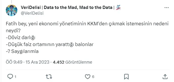 Yeni Merkez Bankası Başkanı'nın AKP'yi eleştirdiği paylaşımlar ortaya çıktı: Twitter hesabını bu yüzden kapatmış