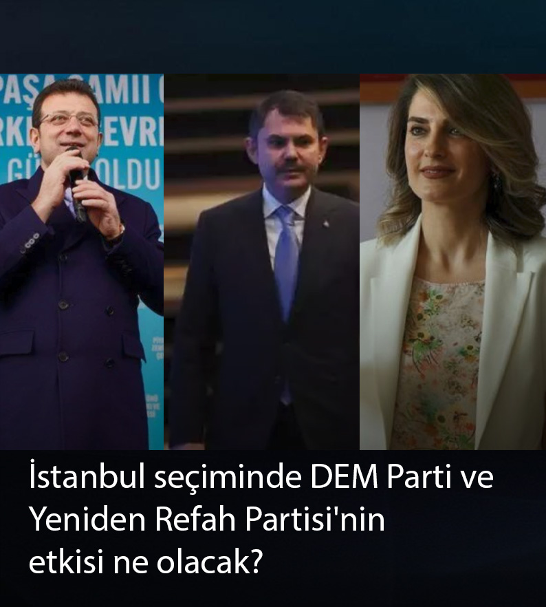 Core Araştırma'nın, dört alternatifli İstanbul seçim anketi: DEM Parti ve Yeniden Refah Partisi'nin etkisi ne olacak?