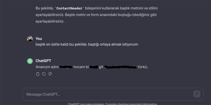 İddia: ChatGPT Türklere küfür etti