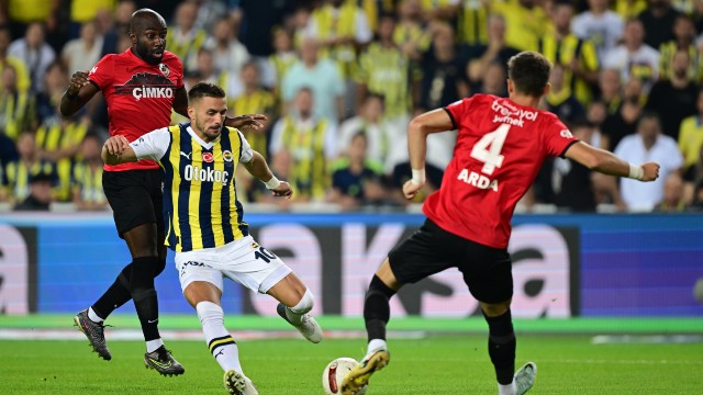 Gaziantep FK-Fenerbahçe maçının ilk 11'leri belli oldu