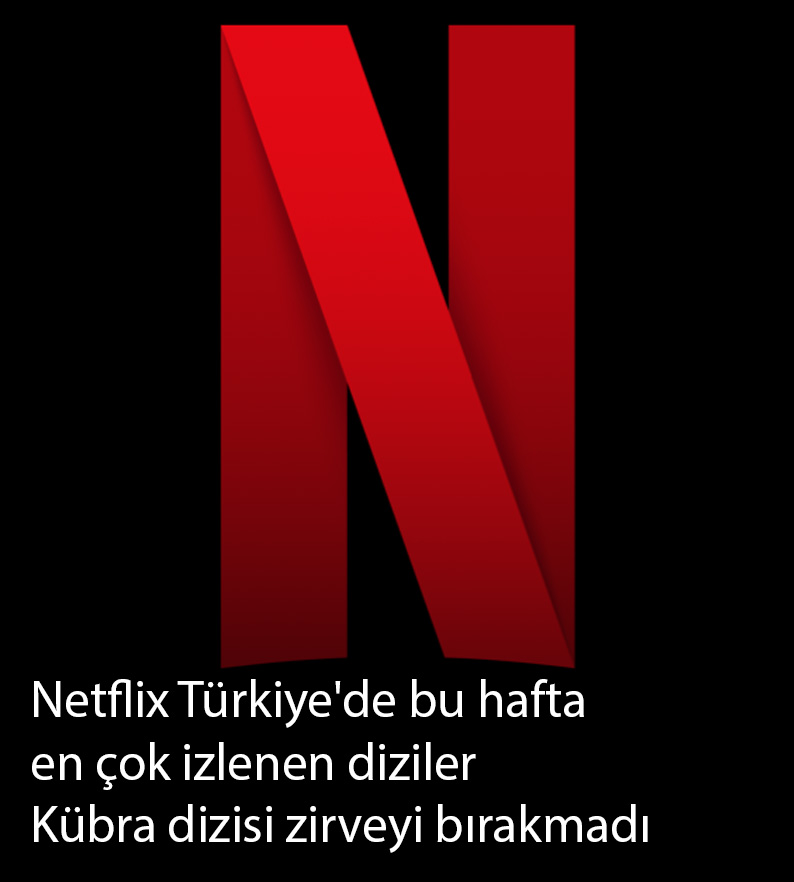 Netflix Türkiye'de bu hafta en çok izlenen diziler: Kübra dizisi zirveyi bırakmadı