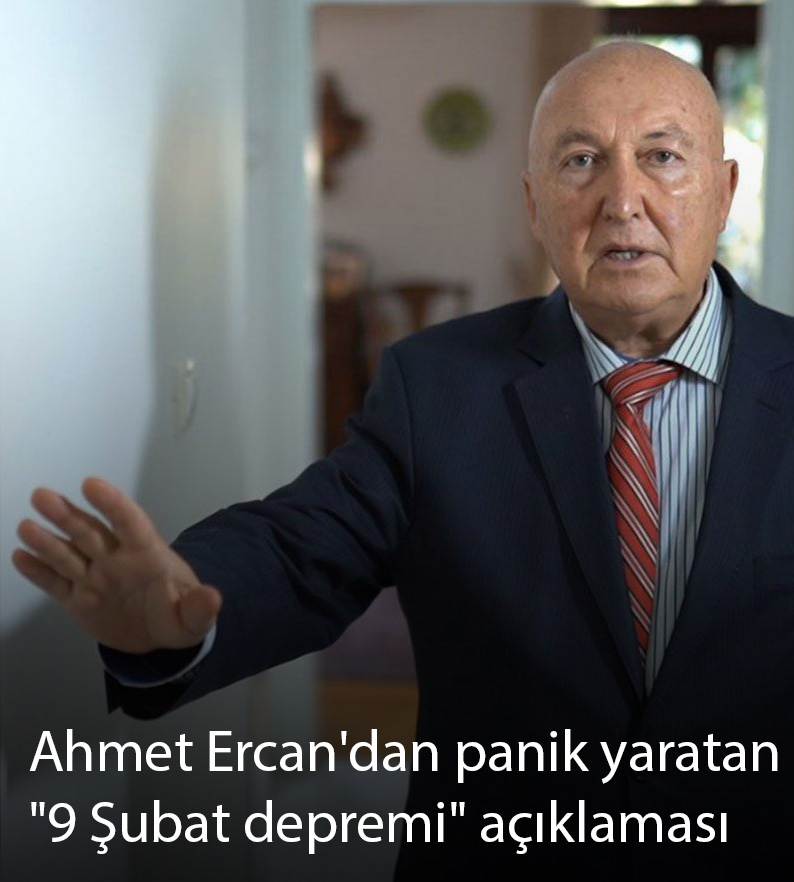 Prof. Dr. Övgün Ahmet Ercan'dan panik yaratan "9 Şubat depremi" açıklaması
