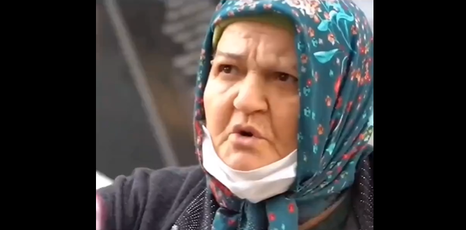 Sokak röportajında 'Devlet bana bakmıyor, yaşasın Erdoğan' diyen kadın gündem oldu