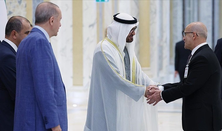 Erdoğan'ın BAE yolculuğuna Mehmet Şimşek de eşlik ediyor