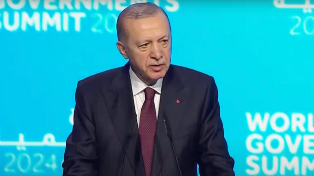 Erdoğan, Dünya Hükümetler Zirvesi'nde konuştu