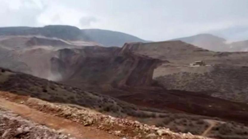 Erzincan İliç'teki madende titreşim sistemi bozukmuş