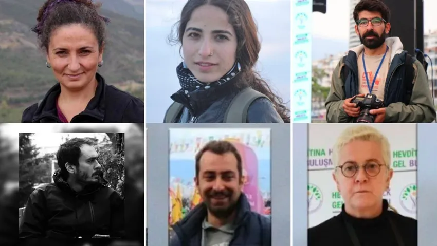 İzmir’de gözaltına alınan 6 gazeteci adliyeye sevk edildi