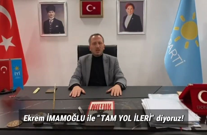 İYİ Parti Zeytinburnu İlçe Başkanı ve yönetimi, Ekrem İmamoğlu'na tam destek vererek istifa etti