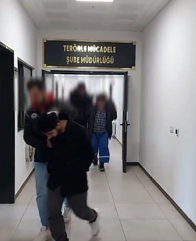 Kocaeli'de terör örgütü propagandasına 4 tutuklama