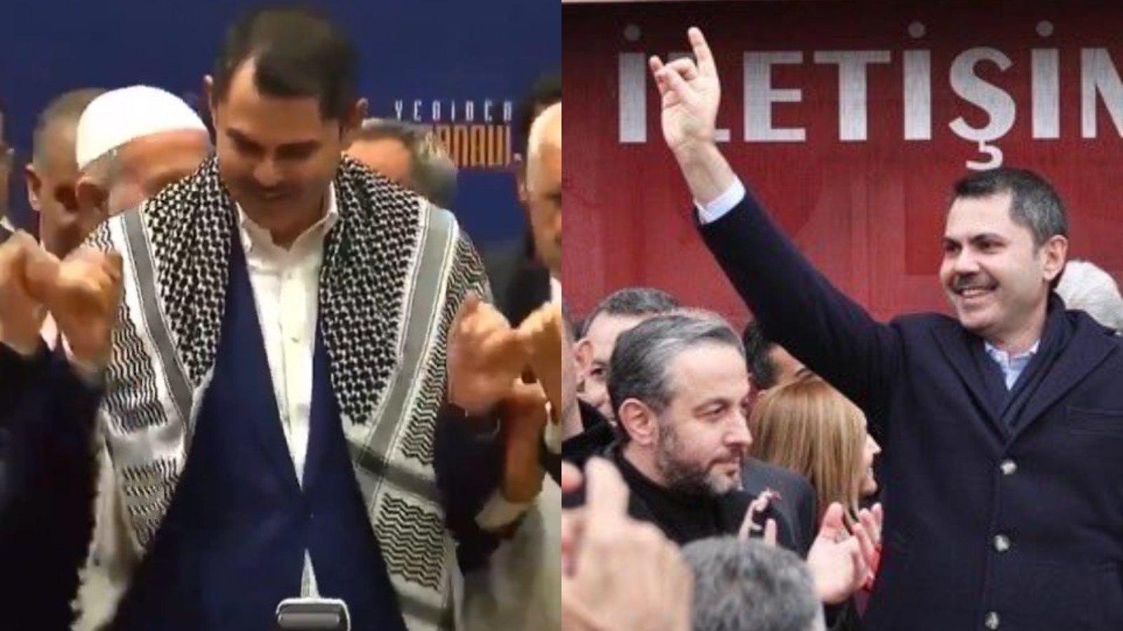 Murat Kurum tüm tuşlara bastı: Önce Kürtçe selam sonra bozkurt