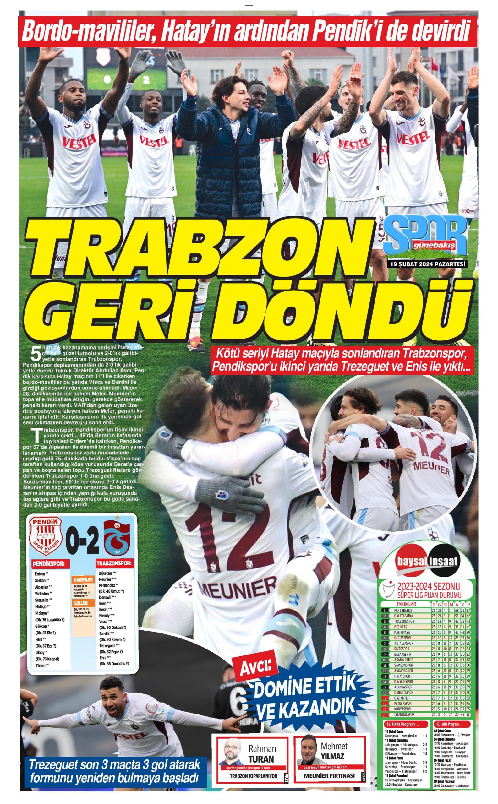 Trabzonspor'a bahar erken geldi!